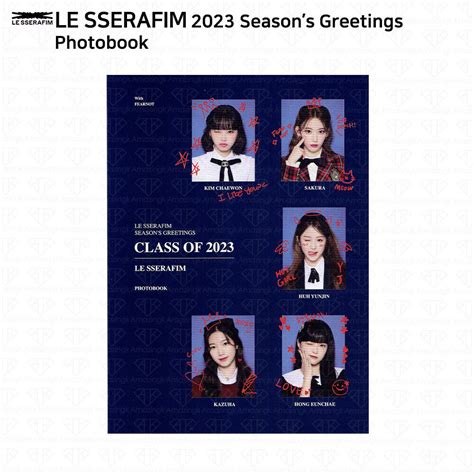 Le Sserafim Season's Greetings Class of 2023 | Ubuy India