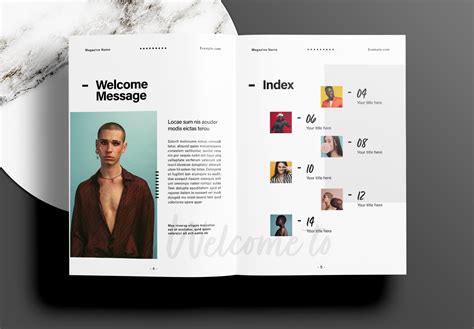 Image result for InDesign Magazine Layout Design Template