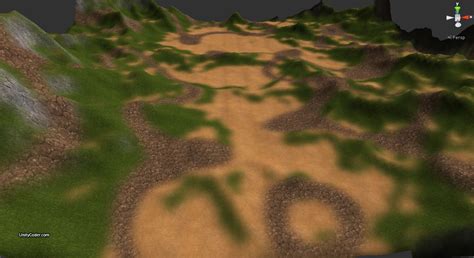 Unity Terrain Splat Map 的图像结果