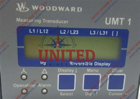 WOODWARD UMT1 MEASURING TRANSDUCERS 8444-1002 REV G | United Marine ...