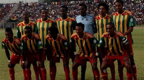 Ethioian foot ball team is proudly on top of group A