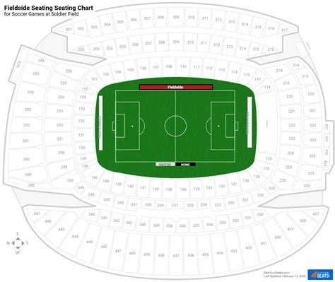 Soldier Field Seating Chart Concert | Seating Plan, Seating Charts ...