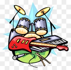 Image result for Rock Band Instruments Clip Art
