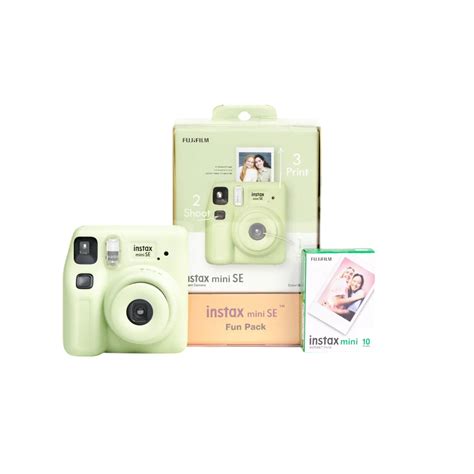 Instax Mini SE Fun Pack - Instant Camera With Film