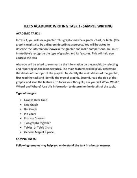 Image result for Writing Task 1 Academic