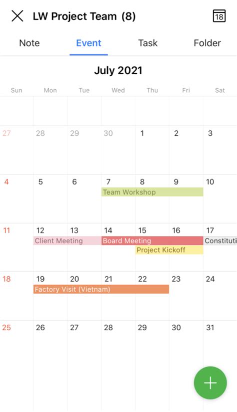 The easiest way to plan and manage team schedules - LINE WORKS