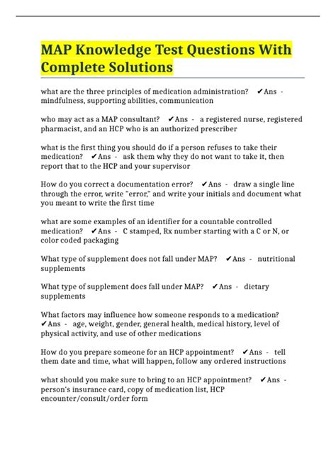 Image result for Map Test Questions