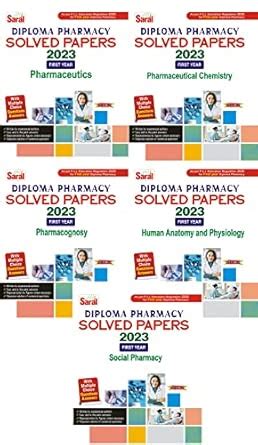 Amazon.in: Buy Diploma Pharmacy Solved Paper First Year English (5 ...