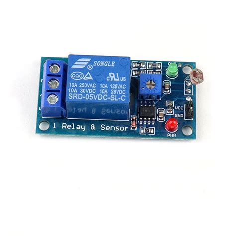 LDR with Relay Photosensitive Resistance Sensor Relay Module – Indian ...
