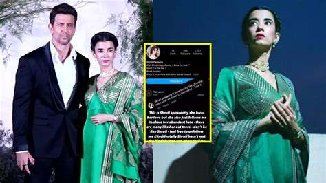 Hrithik Roshan's girlfriend Saba Azad schools a netizen who called her ...