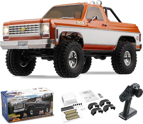 WOWRC FMS 1/10 K5 RC Crawler FCX10 Chevy Blazer con licencia oficial ...