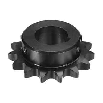 uxcell #60 Chain Roller Sprocket B Type, 1-1/2" Bore 15 Tooth Single ...