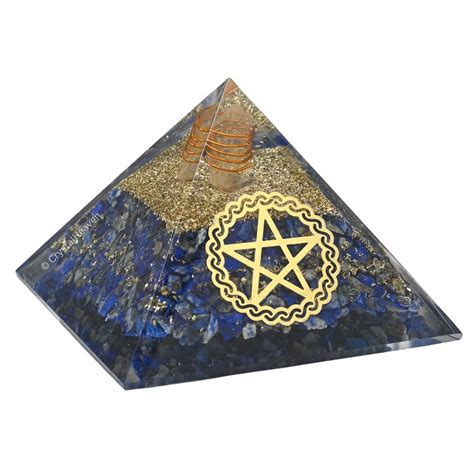 Lapis Lazuli Pyramid - Premium Certified Lapis Lazuli - Crystal Heaven
