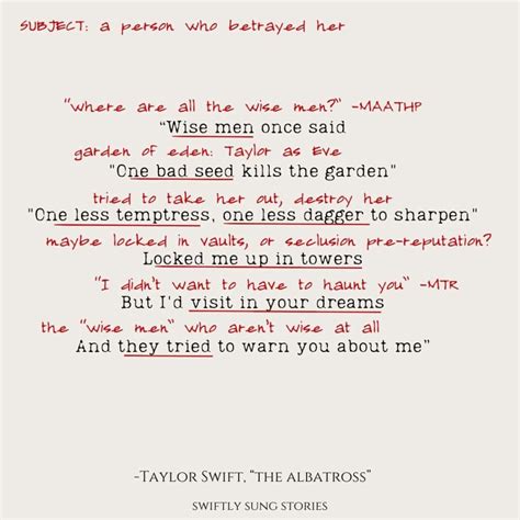 Full Lyrical Analysis of "The Albatross" Song Meaning, Line by Line ...