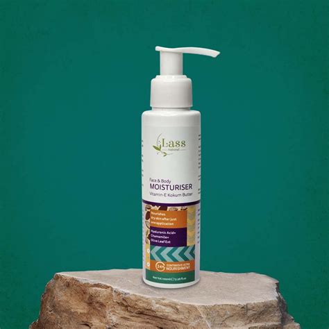 Buy Lass Naturals Vitamin E Kokum Butter Face & Body Lotion, White, 100 ...