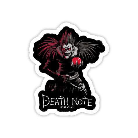 Ryuk’s Death Note Single Sticke – Stickermuse