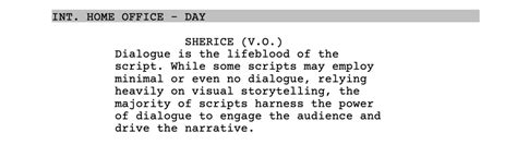 Image result for Dialogue in Script