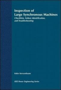 Inspection of Large Synchronous Machines: Buy Inspection of Large ...