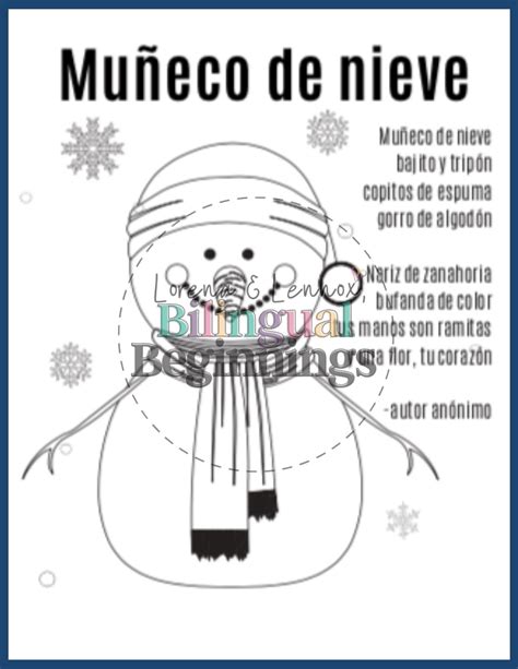 Winter Flashcards and Worksheets in Spanish (Free Printables ...