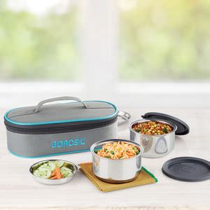 Flipkart.com | BOROSIL Carry Fresh Prime 2 Containers Lunch Box