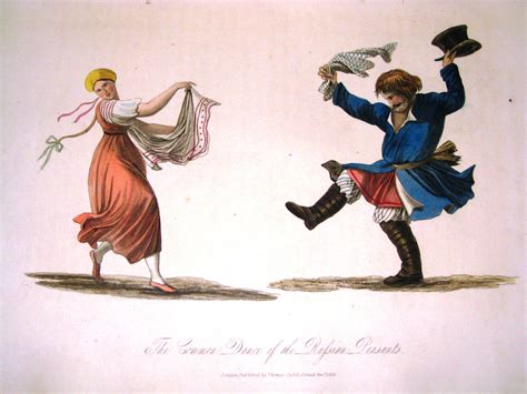 'The common dance of the Russian peasant' (plate in 'The character of ...