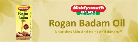 Baidyanath Rogan Badam Shirin 50ml - 100% Pure Almond Oil, Cold Pressed ...