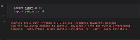 Image result for Ipykernel in Visual Studio