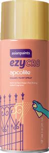 Asian Paints ezyCR8 Apcolite Enamel Multi-Surface DIY Spray Paint Gold ...