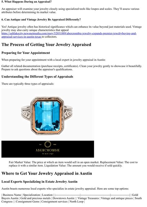 PPT - Jewelry Appraisal Questions Answered by Local Experts! PowerPoint Presentation - ID:13978591