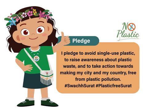 Take a Pledge - Plastic Free Surat