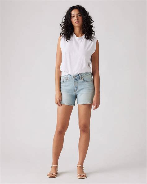 A-line Women's Shorts - Light Wash | Levi's® CA