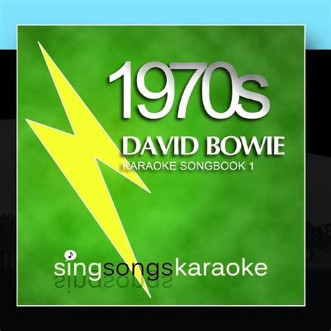 The David Bowie 1970s Karaoke Songbook 2: David Bowie Karaoke: Amazon ...