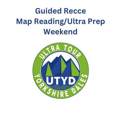 UTYD Map Reading Skills session & Guided Recce, Grassington, Yorkshire ...