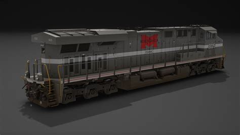 Norfolk Southern ES44AC Heritage Unit 8025 in Monongahela RR Livery ...