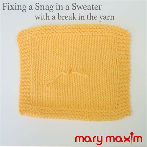 Fixing Snags Tutorial 的图像结果