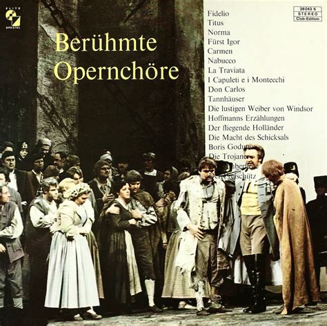 Der Chor der Staatsoper Wien. Berühmte Opernchöre – Bertelsmann Vinyl ...