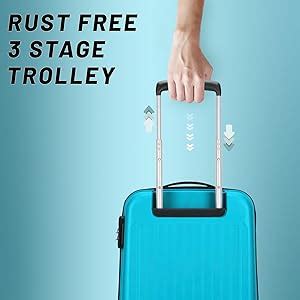 Aristocrat Armstrong Cabin Trolley Bag 55 Cm Hardcase Luggage