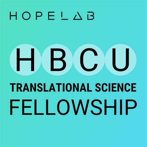 I am thrilled to announce Hopelab’s HBCU Translational Science ...