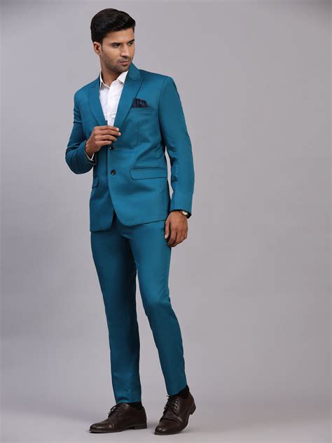 Mans Fab Men Single Breasted Solid Suit-014 – Mans fab Retail