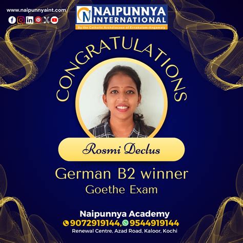 Congratulations, German B2 WINNER