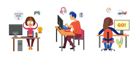 Play Computer Cartoon 的图像结果