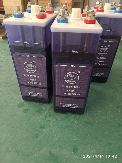 IEC60623 Photovoltaic System Power Nickel Iron Batteries TN600ah Solar ...