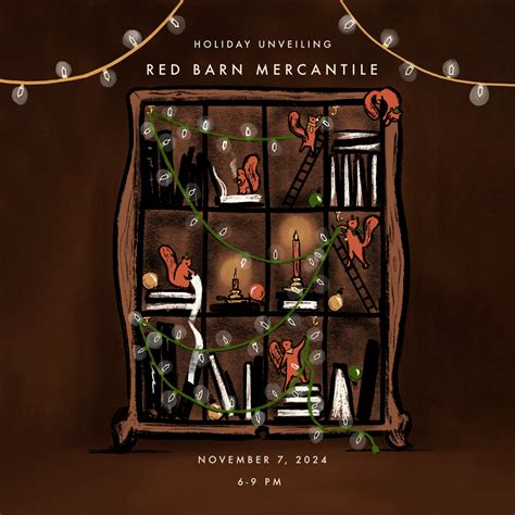 Our Holiday Unveiling is November 7! – Red Barn Mercantile - Old Town ...