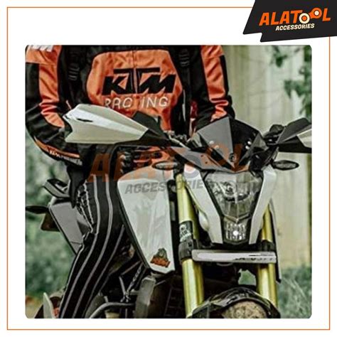Racing Small Visor -Black - Universal for All Bikes – Alatool Accessories