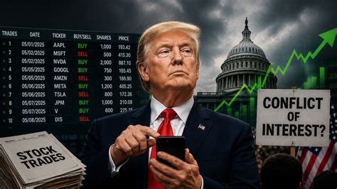 Trump's 3,700 Stock Trades Trigger Conflict-Of-Interest Debate In US ...