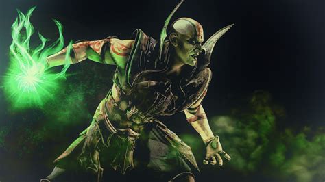 Cyber Quan Chi (feat. “Stolen from Quan Chi” knives) : r/KombatFashion