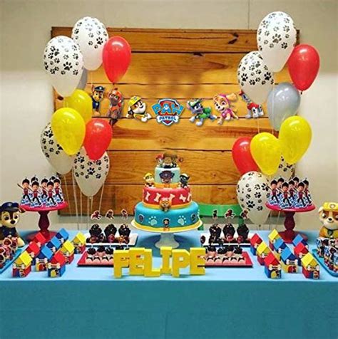 Buy Party Propz Paw Patrol Character Banner for Paw Patrol Birthday ...