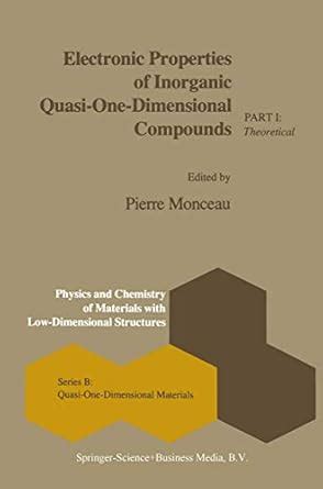 Buy Electronic Properties of Inorganic Quasi-One-Dimensional Compounds ...