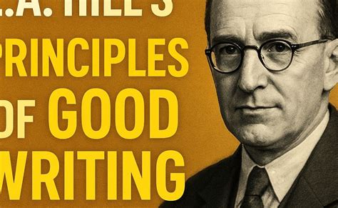 PRINCIPLES OF GOOD WRITING BY L.A HILL MCQ QUESTIONS AND ANSWERS