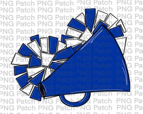 Cheerleading Megaphone Clipart